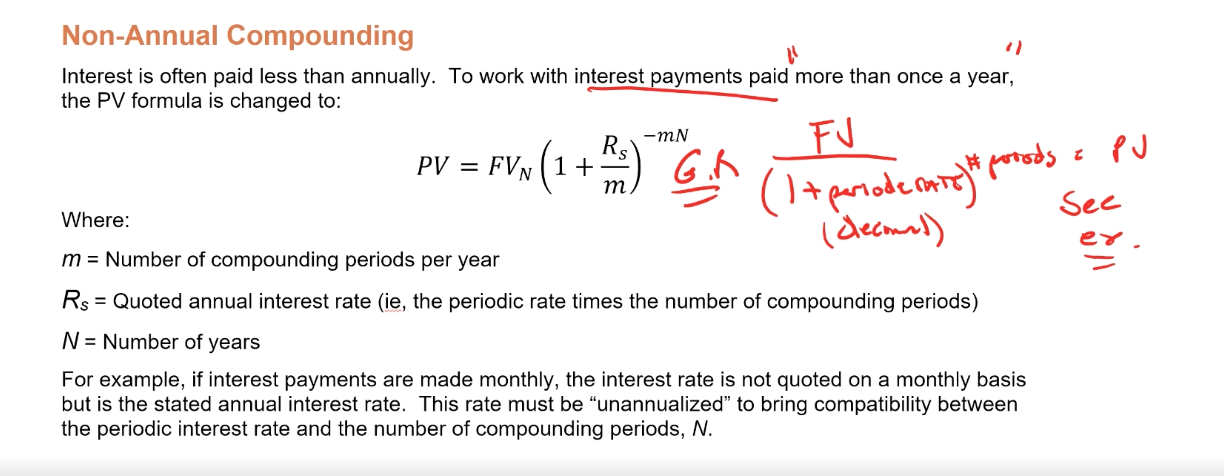 Front What could your annualized return holding period be?